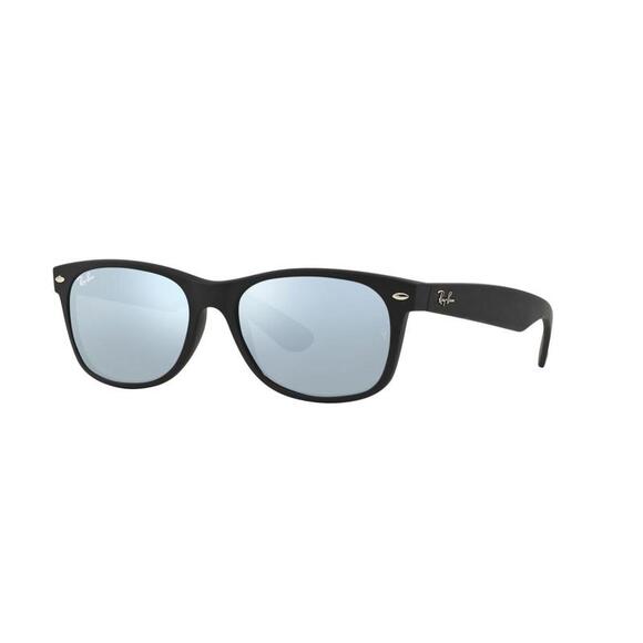 RAY BANNEWNEW WAYFARER MEDIUM2132 622 - 30BLACKSILVER MIRROR